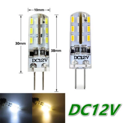 2-10pcs G4 LED Bulb 2W Halogen Capsule Light Bulbs Lamps Corn Capsule Bulb DC12V - Image 1 of 4