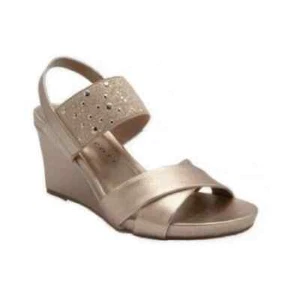 Karen Scott Women's Parrisa Wedge Sandals Color Rose Gold Size 7 Style 100097030 - Picture 1 of 1