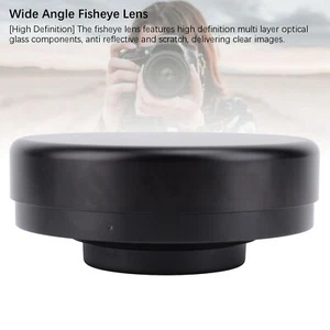 0.3X Fisheye Lens 72mm Thread Mount Long Depth Field Wide Angle Fisheye Lens Kit - Picture 1 of 12