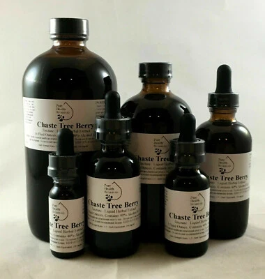 Chaste Tree Berry Tincture, Extract, Vitex Agnus Castus, Chastetree Berries - Image 1 of 2