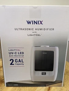 Winix Ultrasonic Humidifier with UV-C LED L201 2-gallons Warm & Cool Mist NEW - Picture 1 of 6