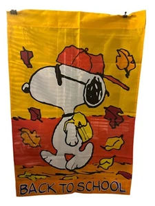 Snoopy Back to School Flagge - Bild 1 von 4