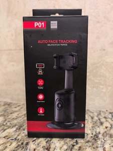 Magic Snapshot P01 Auto Face-Tracking 360° Rotating Selfie Stick Tripod - Picture 1 of 3