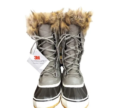 Esprit Duck Winter Boots Women's Size 6 Grey 200g Thinsulate Water Resistant - Image 1 of 4