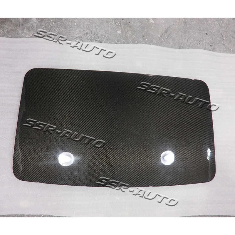 Cubierta de panel de techo corredizo de fibra de carbono real apta para Mazda RX7 FC3S 1985-1991 Foto 1 de 4