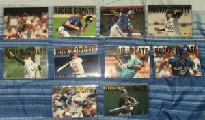 MLB Fleer Rookie Update inserts Card Lot