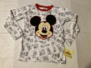 Disney Junior Mickey Size 5/6 boys sleepwear shirt long sleeve NEW - Picture 1 of 7