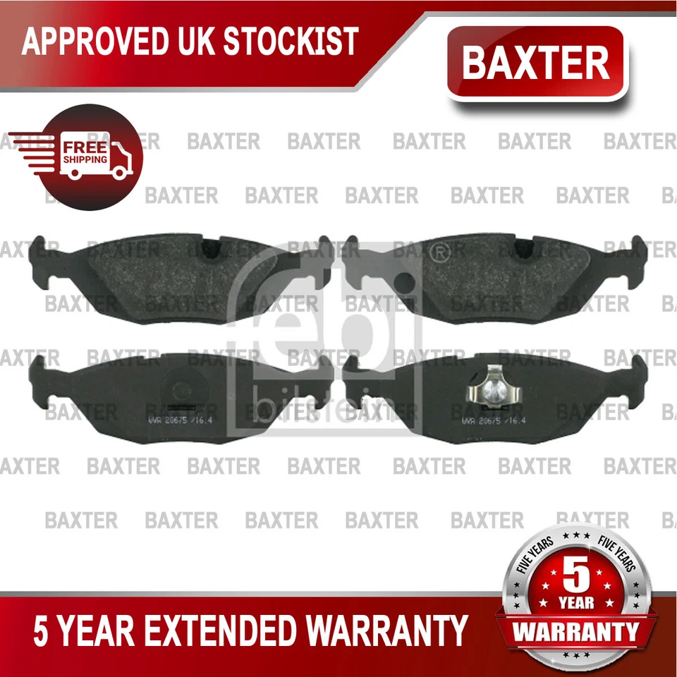 Fits BMW 3 Series 1982-1994 6 Series 1978-1989 Baxter Rear Brake Pads Set - Image 1 of 2