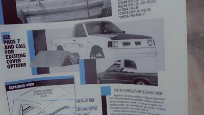 1986-1993 mazda b2000/b2200 body modification pickup parts - Image 1 of 4