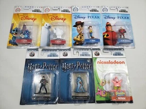 Nano Metalfigs Lot of 7 Harry Potter Disney Woody Stitch Baymax Patrick - Picture 1 of 6