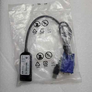 HP 580648-001 KVM USB RJ45 Adapter AF623A Kabel Adapter - Zdjęcie 1 z 7