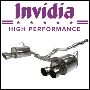Invidia Q300 Stainless Steel Cat-Back Exhaust System fits 2022-2024 Subaru WRX - Picture 1 of 2