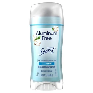 Secret Aluminum Free Women's Dry Solid Deodorant, 2.4 oz ( Choose your scent ) - Picture 1 of 17