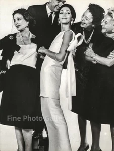 1961 RICHARD AVEDON House Of Dior Paris Female Fashion Duotone Photo Art 16x20 - Picture 1 of 1