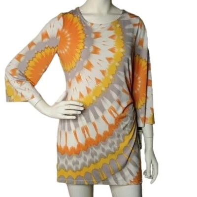 Alfani Mod Retro Floral Burst Shift Dress Size XL - Image 1 of 4