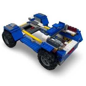 LEGO Jurassic World T-Rex Tracker Vehicle Base 75918 Partially Built INCOMPLETE