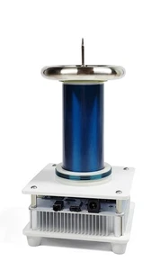 Musik Tesla Spule Bogen Plasma Lautsprecher Drahtlose Übertragung Experiment Schreibtisch... - Bild 1 von 9