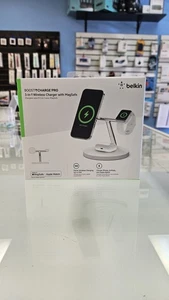 Belkin Boost Charge Pro 3 in 1 Wireless Charger With Magsafe - Picture 1 of 3
