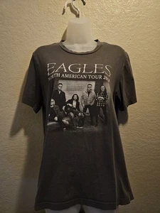 CAMISETA GRIS CONCIERTO EAGLES NORTH AMERICAN TOUR 2018 Talla Grande - Imagen 1 de 7