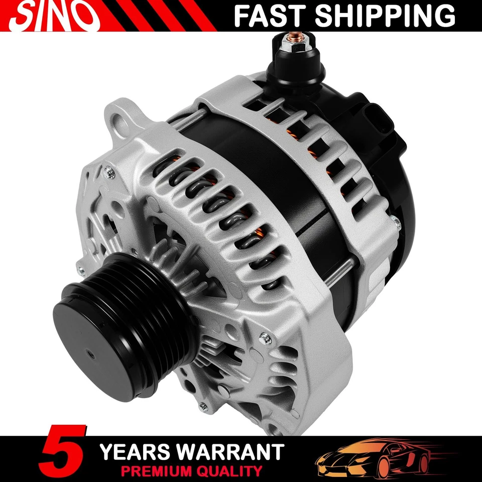 Alternator 14020 84143539 For GMC Sierra 2500 3500 HD 6.0L V8 2015-2019 220 A - Image 1 of 4
