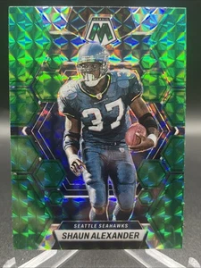 2023 PANINI MOSAIC GREEN PRIZM SHAUN ALEXANDER #226 SEAHAWKS NFL - Picture 1 of 2