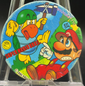 Mario Hammer Bro Menko Super Mario Bros Famicom Card Nintendo 1985 NES Japanese