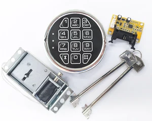 Cerradura de solenoide de teclado digital de repuesto para pistola Safe Lock con 2 llaves maestras - Imagen 1 de 10