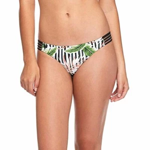 $254 Body Glove Women's White Printed Hipster Bikini Bottom Swimwear Size M - Picture 1 of 1