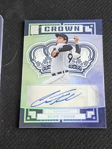 2022 PANINI CAPSTONE ALEX FAEDO C-AF #ed 22/99 CROWN AUTO AUTOGRAPH - Picture 1 of 2