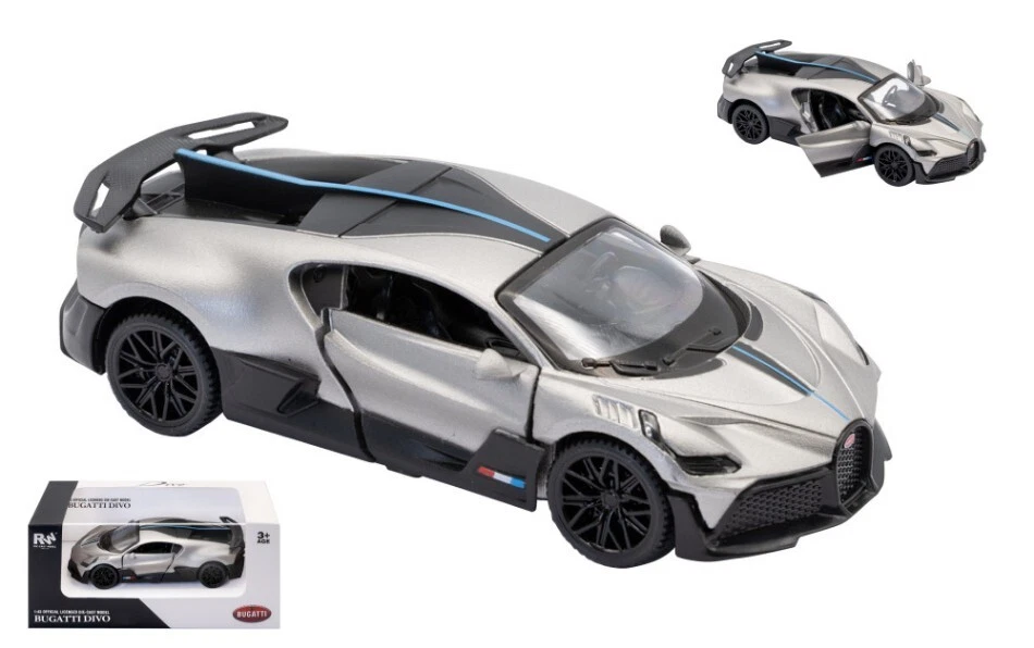 Miniature Voiture Auto 1:43 BUGATTI DIVO GRIS Modélisme Statique Véhicules - Photo 1/1