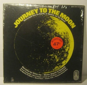 JOURNEY TO THE MOON aufgenommen live auf Erde, Weltraum & Mond Phonograph Schallplatte LP - Bild 1 von 3