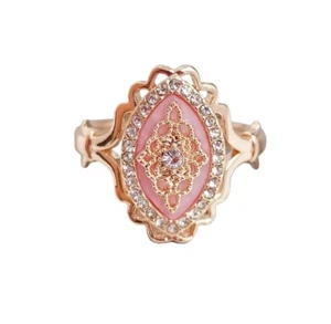 Boutique Style Lace Rose Gold Antique Design Ring Women’s Size 7 🎀 - Picture 1 of 7