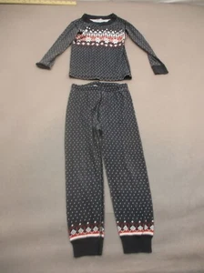 Conjunto de pijama tejido 100 % algodón orgánico multicolor talla 4 Hanna Andersson 903 - Imagen 1 de 9