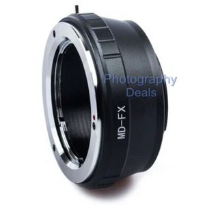 Lens Mount Adapter for Minolta MD MC Lens to Fujifilm Fuji X XF Mount Camera - Picture 1 of 8