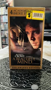 A Beautiful Mind The Awards Edition Sealed VHS New Russell Crowe Ed Harris - Picture 1 of 5