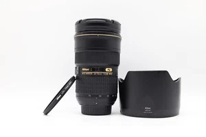 Nikon Nikkor AF-S 24-70mm f/2.8 G ED Zoom Lens W/ Filter + Hood - Clean Glass! - Picture 1 of 11