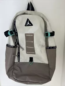 Nike Air Jordan Jumpman Diamond Backpack Large Gray White Book 9A0686 - Picture 1 of 6