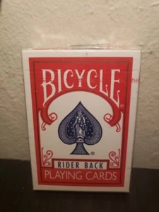 BICYCLE Playing Cards - Poker 808 Ohio Red Rider Back - New Sealed - Picture 1 of 2
