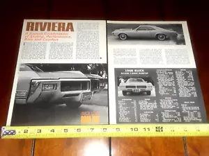 Buick Riviera 1968 artículo original - Imagen 1 de 12