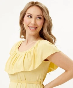 Times Two Off Shoulder Maternity Top Size M - Picture 1 of 1