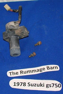 IGNITION SWITCH ( NO KEY) -------------------------- 1978 SUZUKI GS 750 GS750 - Bild 1 von 1