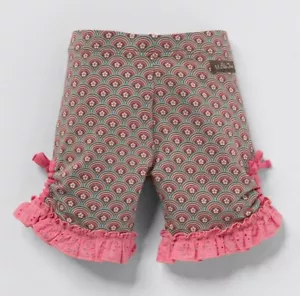 Nuevos Pantalones Cortos Niñas MATILDA JANE Lucille Estampado Sólido y Arco Iris 6/12 Meses - Imagen 1 de 2