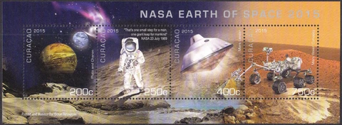 Curacao Issue 2015 (285) Space Cover