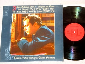 LP Glenn Gould Bach Konzerte für Klavier Columbia Sinfonie Vladimir Golschmann - Bild 1 von 2
