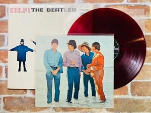 THE BEATLES HELP OP7387 JAPAN 1st Press RED WAX ODEON Photo Tested Fast - Picture 1 of 15