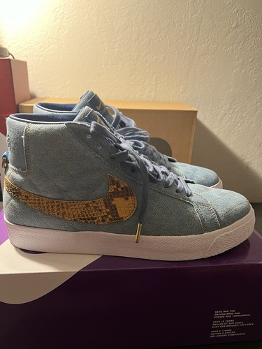 Taglia 10 5 Blazer Nike Supreme x Zoom QS SB medio denim