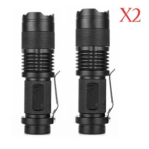 LED Tactical Flashlight Military Grade Torch Small Super Bright Handheld Light - Picture 1 of 12