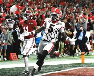 KELEE RINGO HAND SIGNED GEORGIA BULLDOGS 8X10 PHOTO W/COA UGA - Picture 1 of 1