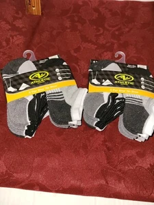 ATHLETIC WORKS BOYS NO SHOW SOCKS 12 PAIR SIZE S  BG248 FREE SHIPPiNG - Picture 1 of 5
