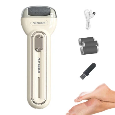 Lijadora eléctrica recargable USB para pies de callo áspera removedor de piel muerta Foto 1 de 4